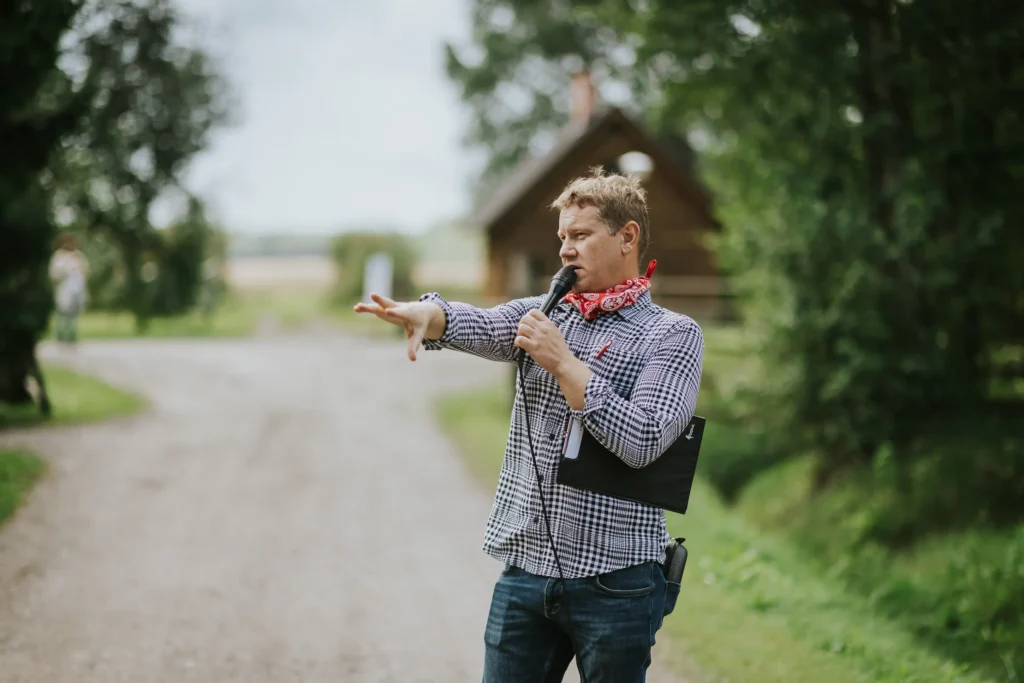 Õhtujuht ettevõtte suvepäevadel