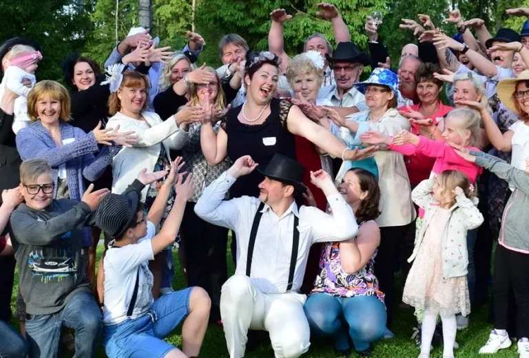 Õhtujuhtimine juubelil