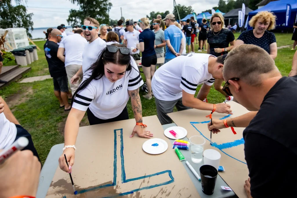 meeskondlikud tegevused firmade suvepäevadel
