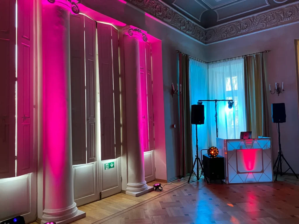 DJ, dj helitehnika, dj valgustehnika, õhtujuht ja peoruum